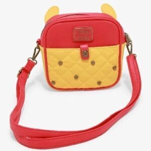 Loungefly Disney Winnie The Pooh Hunny Pots with Ears Crossbody‎ Bag